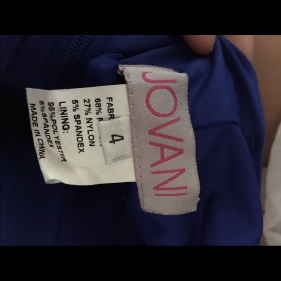 Jovani Royal Blue Dress - Picture 4 of 4